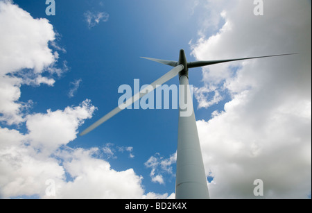 Windkraftanlagen im Windpark Lambrigg im Besitz von Npower in der Nähe von Sedburgh Cumbria UK Stockfoto