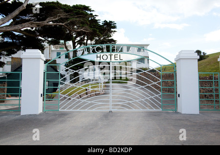 Burgh Island Hotel Devon England Stockfoto