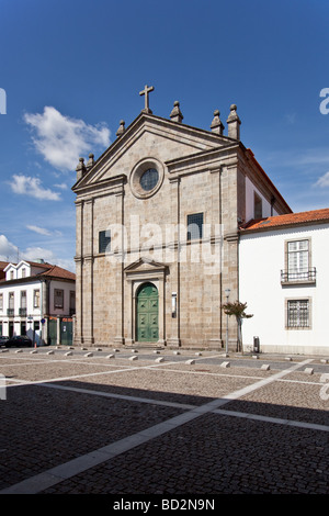 Sao Paulo-Kirche in der Stadt Braga, Portugal. Manieristischen Stil religiöse Gebäude aus dem 16. Jahrhundert. Stockfoto