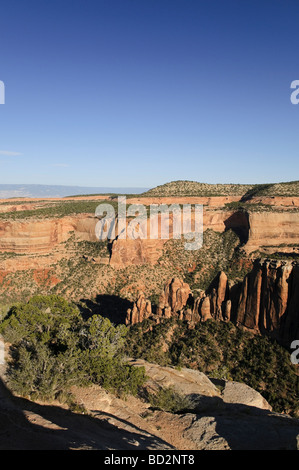 Künstler s Punkt Colorado National Monument große Kreuzung Colorado USA Stockfoto