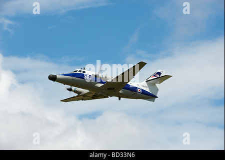 Fairford Airshow Sonntag 2009 Scottish Aviation Jetstream T2 750 Naval Air Squadron RNAS Culdrose Stockfoto