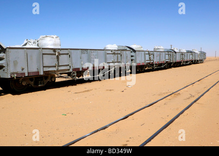 Nubien-Sudan-Bahnhof in der Nähe von karima Stockfoto