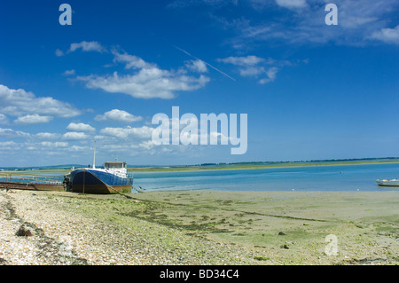 Langstone Harbour Meerblick Stockfoto