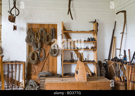 Lagerhaus im Fort Clinch State Park Fernandina Beach Amelia Island Jacksonville Florida USA Stockfoto