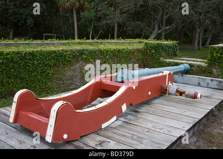 Fort Caroline Nationaldenkmal Jacksonville Florida USA Stockfoto