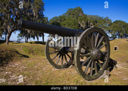 Fort McAllister State Historic Park Savannah Georgia USA Stockfoto