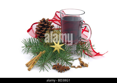 Glühwein-Glühwein Punsch 02 Stockfoto