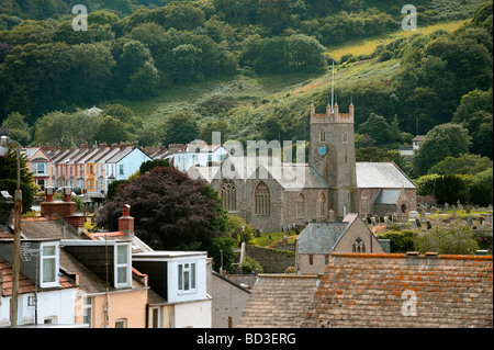 Heilige Dreifaltigkeit Pfarrei Kirche Ilfracombe Devon und Umgebung Stockfoto