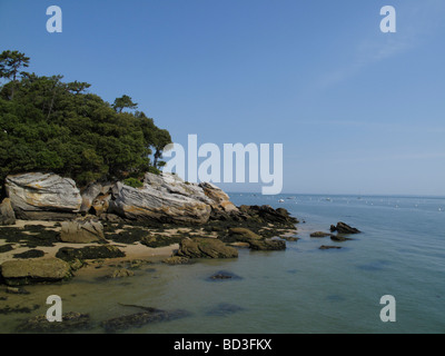 Les Dames Strand auf der Ile de Noirmoutier an der Westküste von Frankreich Stockfoto