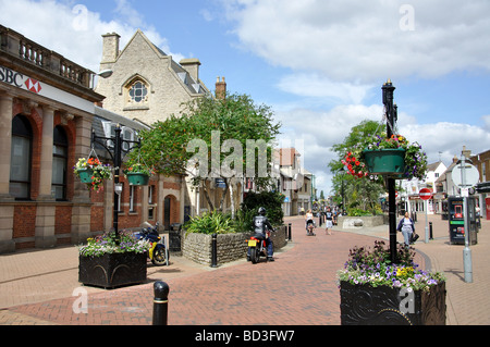 Schaf-Fußgängerzone, Bicester, Oxfordshire, England, Vereinigtes Königreich Stockfoto