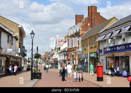 Schaf-Fußgängerzone, Bicester, Oxfordshire, England, Vereinigtes Königreich Stockfoto