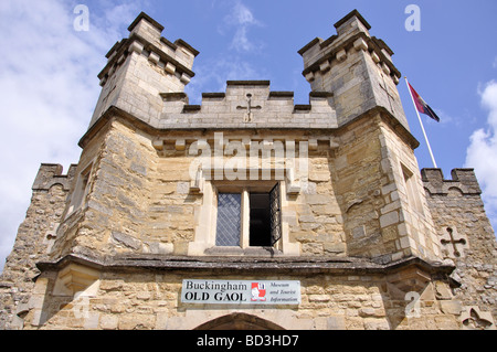 Old Gaol Kreismuseum, Markt Hill, Buckingham, Buckinghamshire, England, Vereinigtes Königreich Stockfoto