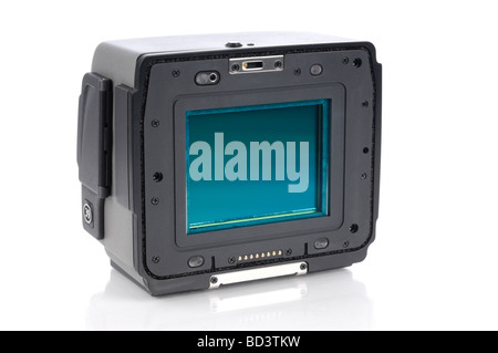 Digital Back Sensoreinheit einer Mittelformat-Kamera Hasselblad H3DII-39 Stockfoto