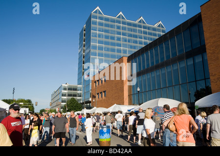 Omaha Summer Arts Festival Omaha Nebraska Stockfoto