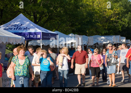 Omaha Summer Arts Festival Omaha Nebraska Stockfoto