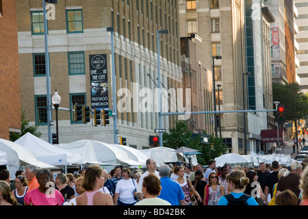 Omaha Summer Arts Festival Omaha Nebraska Stockfoto