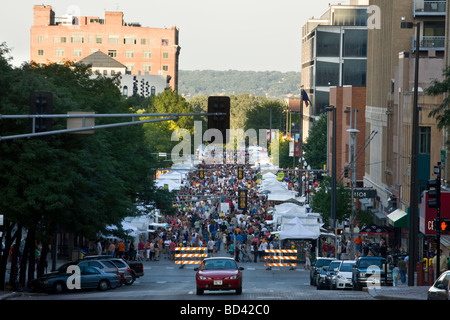 Omaha Summer Arts Festival Omaha Nebraska Stockfoto