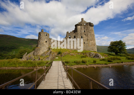 Ruine des Kilchurn Castle am Loch Awe in Schottland Stockfoto