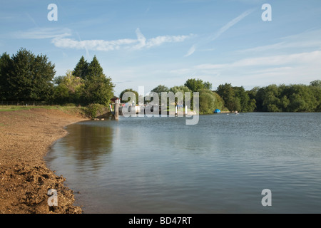 Godstow-Sperre auf der Themse in Oxford Oxfordshire Uk Stockfoto