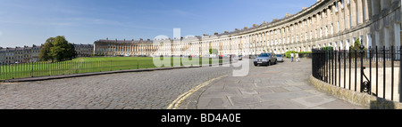 die Royal Crescent Bath Somerset England Großbritannien Stockfoto