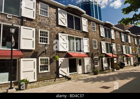 Historische Immobilien Nova Scotia Restauration Architektur in Halifax, Nova Scotia, Kanada Stockfoto