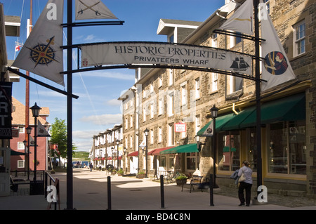 Historische Immobilien Nova Scotia Restauration Architektur in Halifax, Nova Scotia, Kanada Stockfoto