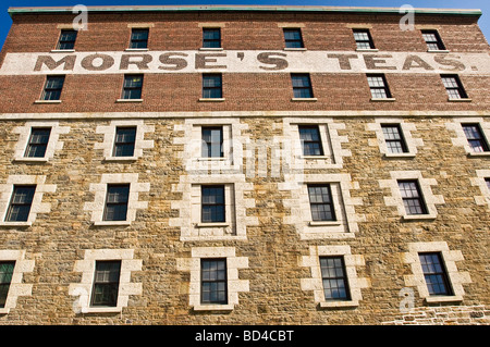 Morse Tees Gebäude im historischen Eigenschaften von Nova Scotia Restauration Architektur in Halifax, Nova Scotia, Kanada Stockfoto