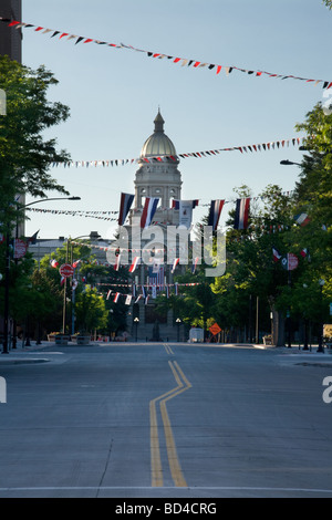 Wyoming State Capitol building in Cheyenne Stockfoto