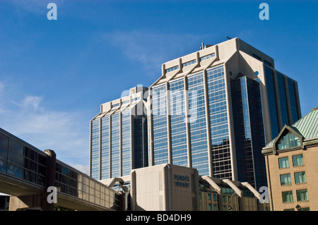 Purdy Wharf, Twin Tower, Halifax Waterfront Architektur, Nova Scotia, Kanada Stockfoto