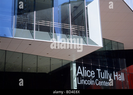 Alice Tully Hall Lincoln Center in New York City USA Stockfoto