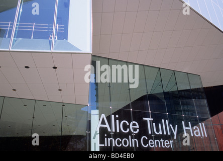 USA New York Alice Tully Hall New York City Architektur Stockfoto