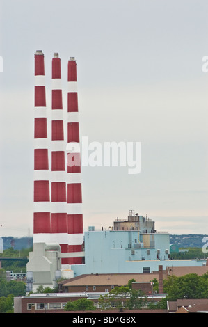 Tufts Cove Generating Station Kraftwerk in Dartmouth, Halifax, Nova Scotia, Kanada Stockfoto