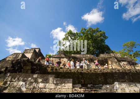 Maya-Ruinen von Tikal, Guatemala Stockfoto