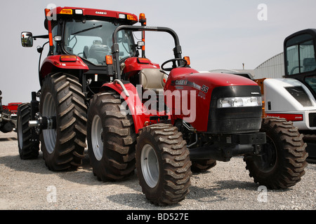Landwirtschaft Case Farming Heavy Duty Equipment A Maschine Maschine Traktor Traktoren niemand in den USA Hi-res Stockfoto