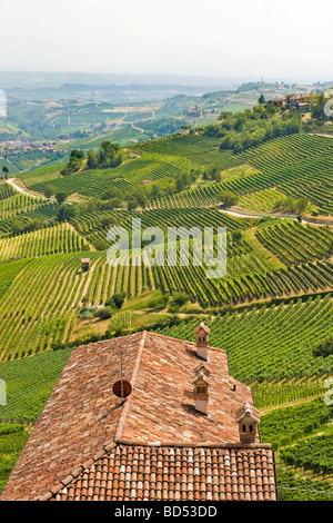 Langhe Provinz Cuneo Landschaft von la morra Stockfoto