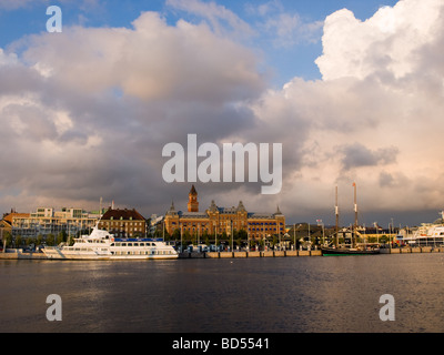 Helsingborg Norra Hamnen. Stockfoto