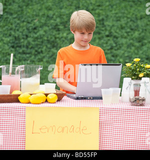 Einen Limonadenstand Stockfoto