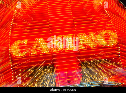 Las Vegas Casino-Schild Stockfoto