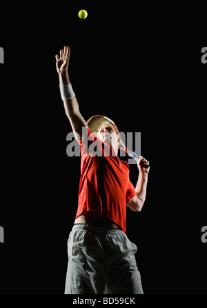 Tennis-Spieler Stockfoto