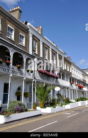 Royal Terrace, Southend-on-Sea, Essex, England, Vereinigtes Königreich Stockfoto