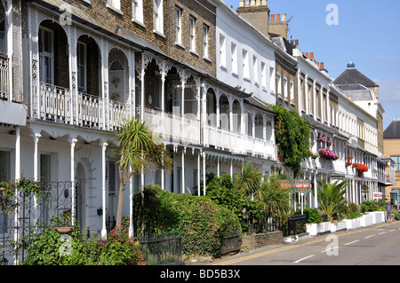 Royal Terrace, Southend-on-Sea, Essex, England, Vereinigtes Königreich Stockfoto