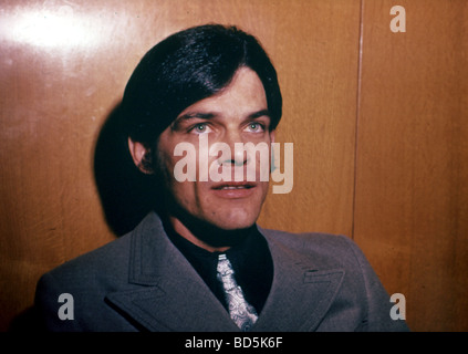 BJ THOMAS US Pop-Sängerin im Jahr 1970 als sein große Hit Regentropfen Keep Fallin auf My Head war Stockfoto