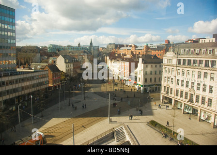 Blick vom Nottingham Eye Stockfoto