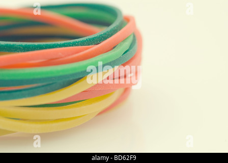 Gummibänder Stockfoto