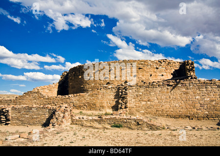 Ruinen im Chaco Culture National Monument Stockfoto
