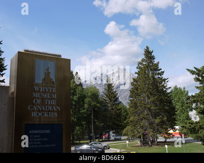 Whyte Museum im Banff National Park in Alberta, Kanada Stockfoto