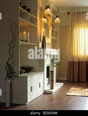 Detail des Wohnzimmers Stockfoto