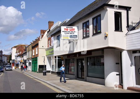 Guildford Street, Chertsey, Surrey, England, Vereinigtes Königreich Stockfoto