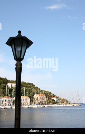 Hafen von kioni Stockfoto