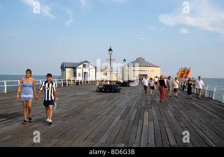 Clacton auf Sea, Essex, pier Stockfoto